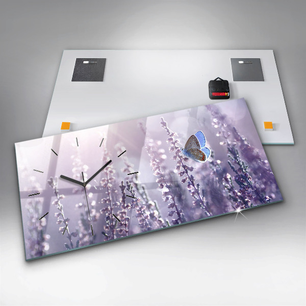 Horizontálne hodiny Abstrakcia