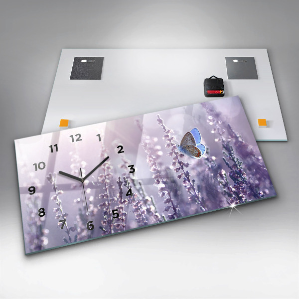 Horizontálne hodiny Abstrakcia