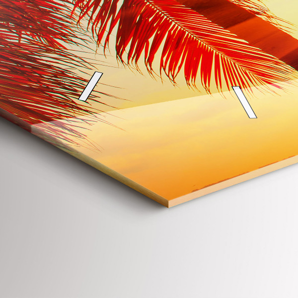 Horizontálne hodiny Prázdniny Oddych Leto