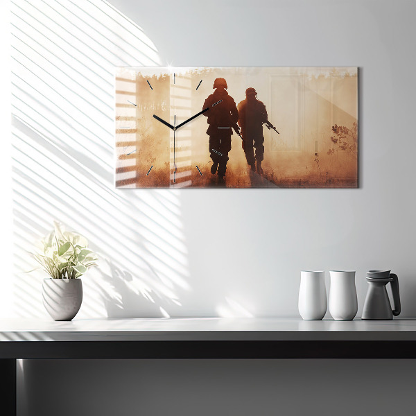 Horizontálne hodiny Marines Spojených štátov amerických