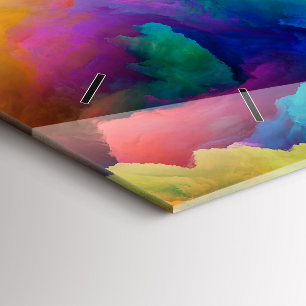 Horizontálne hodiny Fraktálna textúra