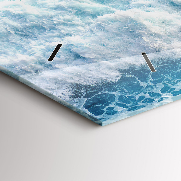 Horizontálne hodiny Oceánske vlny