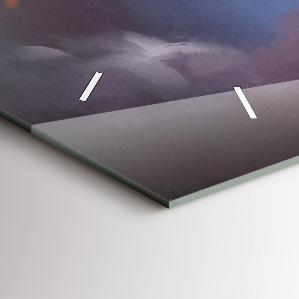 Horizontálne hodiny Chlapec s krídlami