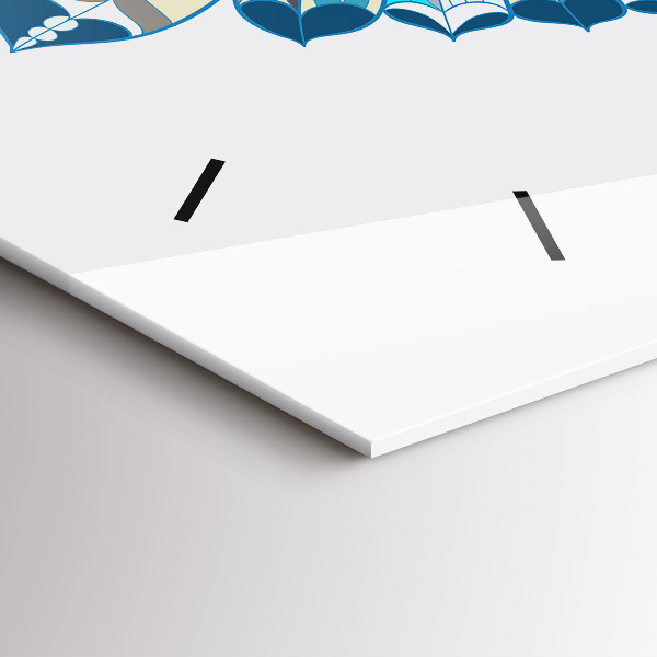 Horizontálne hodiny Sova v lete