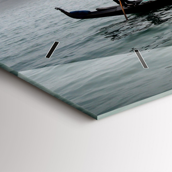 Horizontálne hodiny Benátska gondola