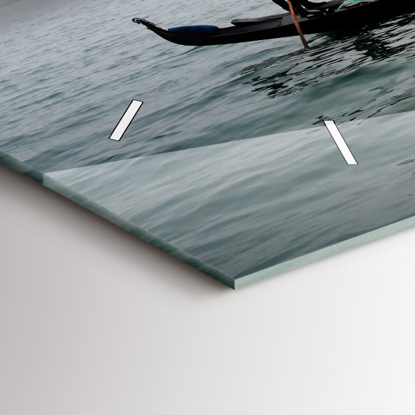 Horizontálne hodiny Benátska gondola