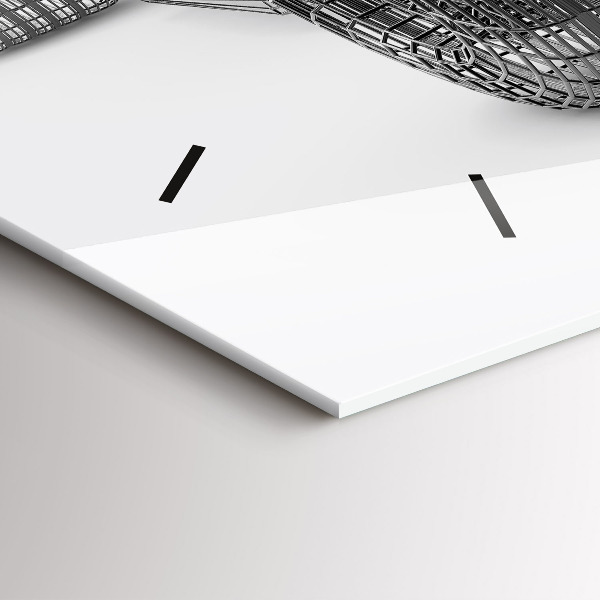 Horizontálne hodiny Dizajn auta F1