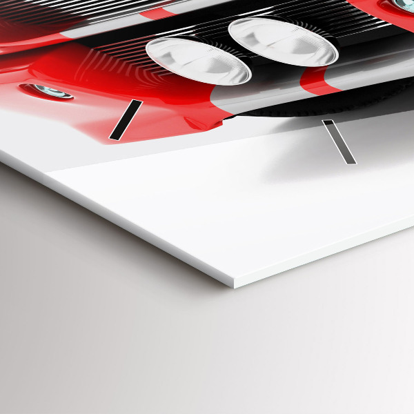 Horizontálne hodiny Športové auto