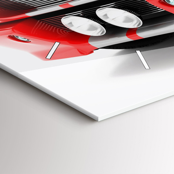 Horizontálne hodiny Športové auto