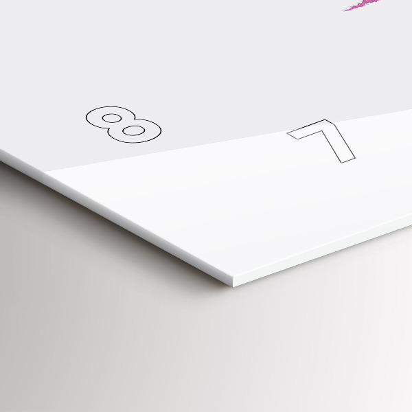 Horizontálne hodiny Ilustrácia bežca