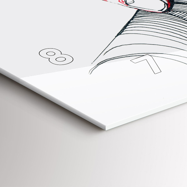 Horizontálne hodiny Držanie za ruky