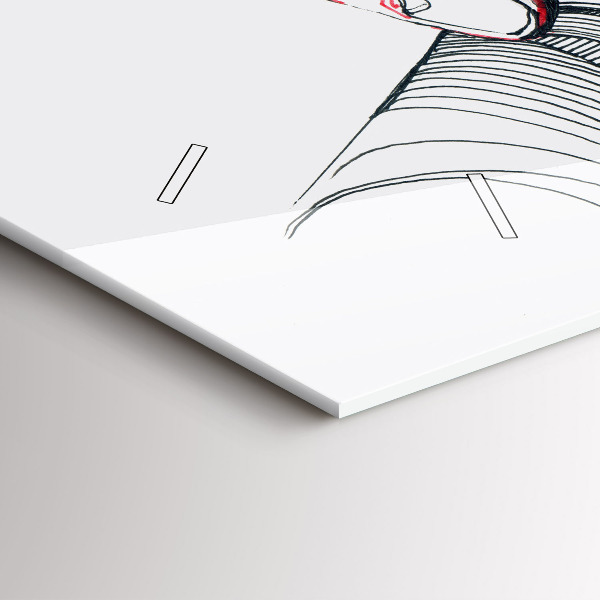 Horizontálne hodiny Držanie za ruky