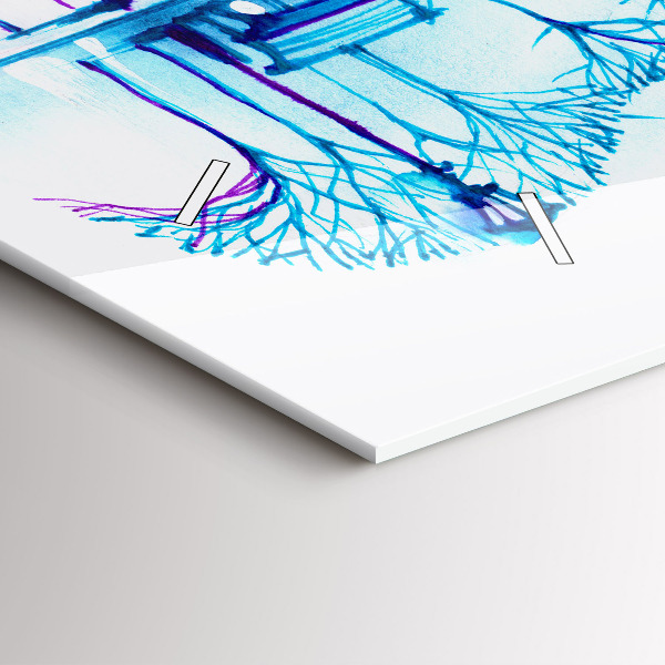 Horizontálne hodiny Jazero Cello Park