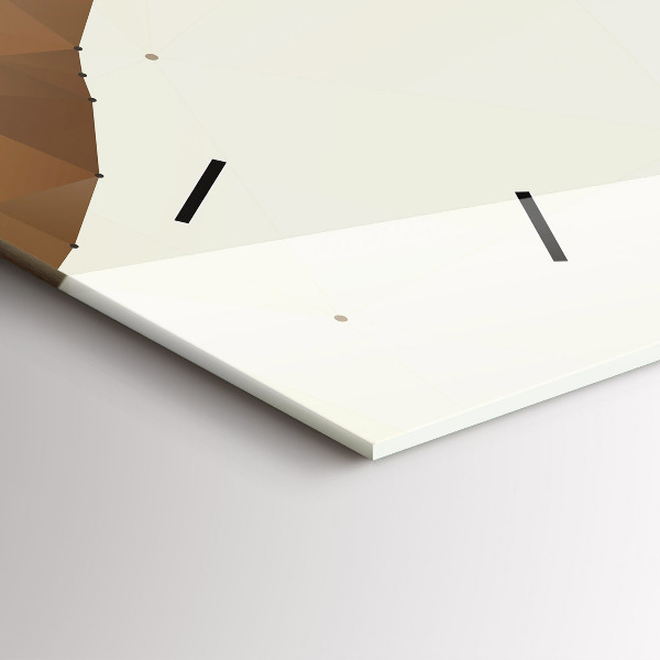 Horizontálne hodiny Stvorenie Adama