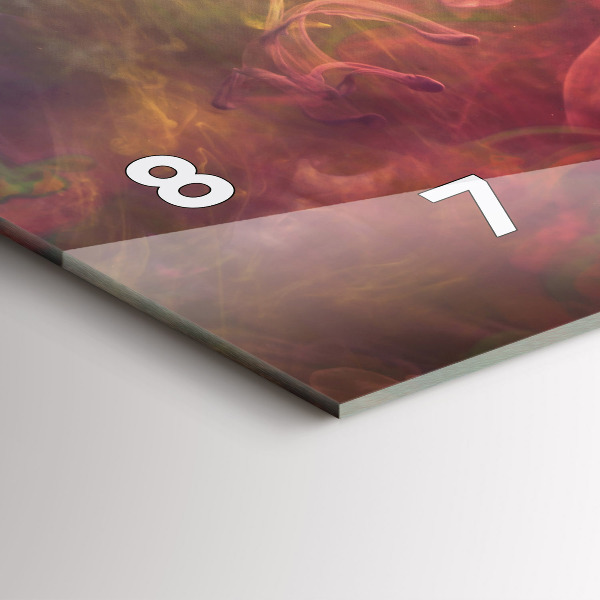 Horizontálne hodiny Portrét ženy