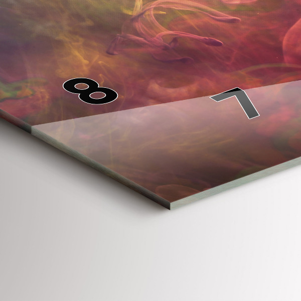 Horizontálne hodiny Portrét ženy