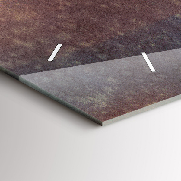 Horizontálne hodiny žena s dáždnikom