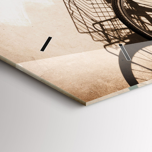 Horizontálne hodiny Taliansky bicykel