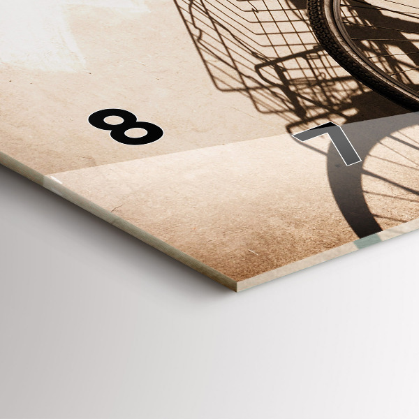 Horizontálne hodiny Taliansky bicykel