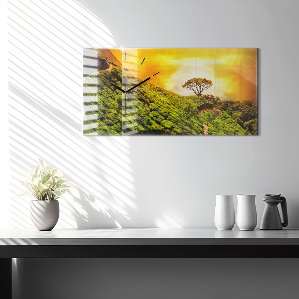 Horizontálne hodiny Čajový vrch