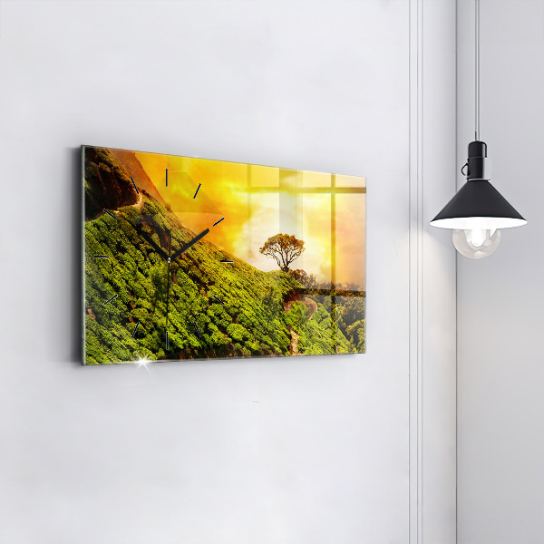 Horizontálne hodiny Čajový vrch