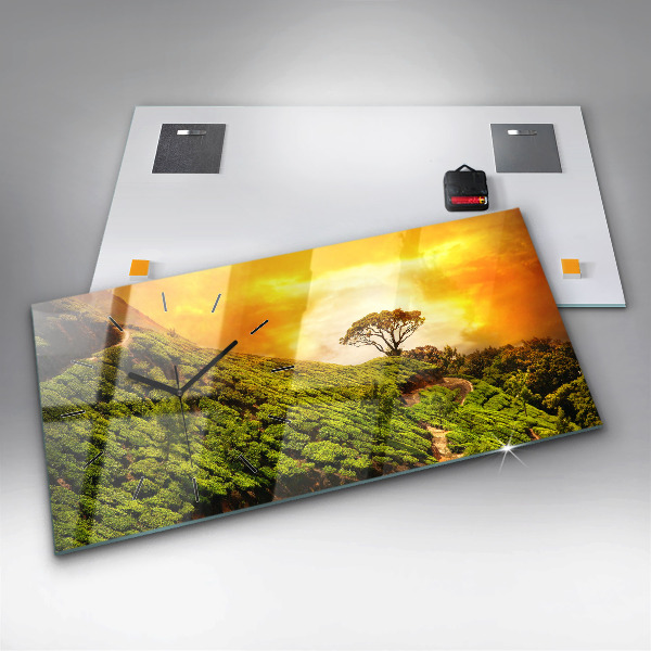 Horizontálne hodiny Čajový vrch