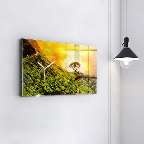 Horizontálne hodiny Čajový vrch