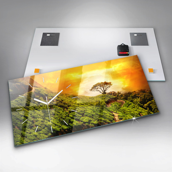 Horizontálne hodiny Čajový vrch