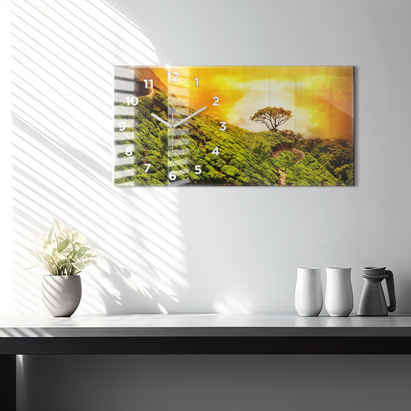 Horizontálne hodiny Čajový vrch