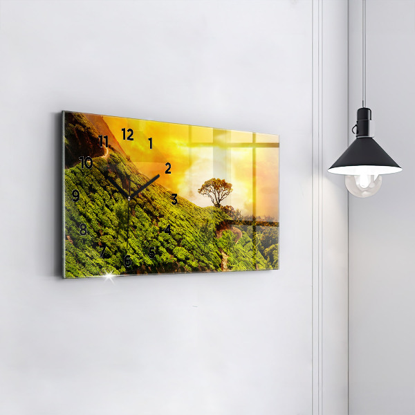 Horizontálne hodiny Čajový vrch