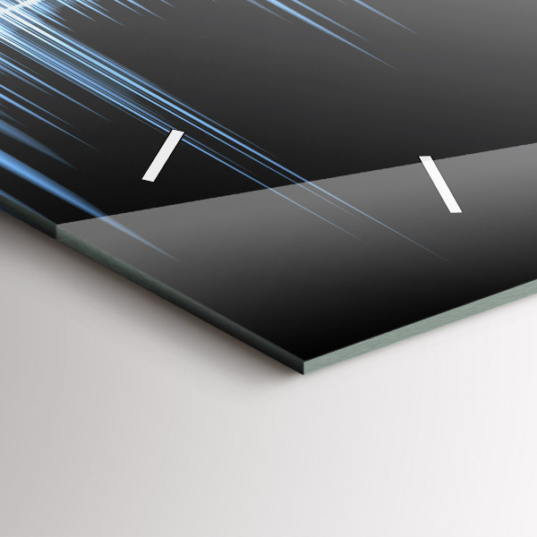 Horizontálne hodiny Mikrofón a slúchadlá