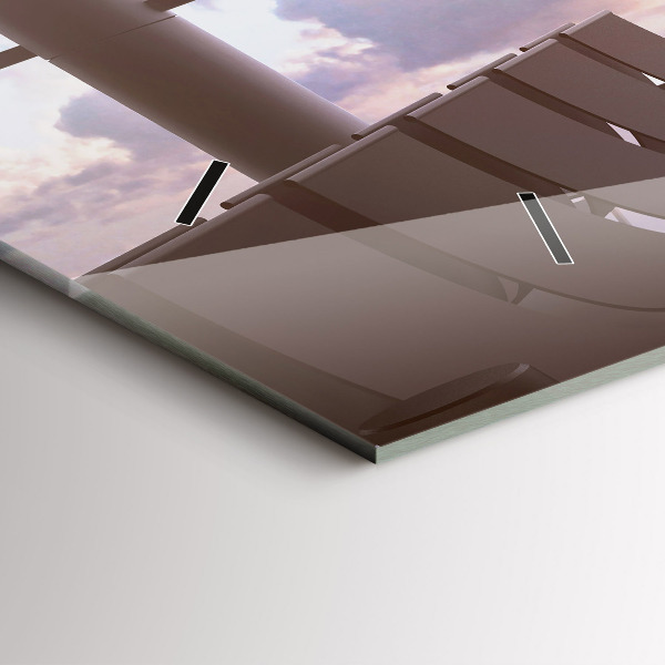 Horizontálne hodiny Muž na letisku