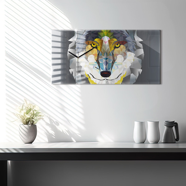 Horizontálne hodiny Vlčia hlava