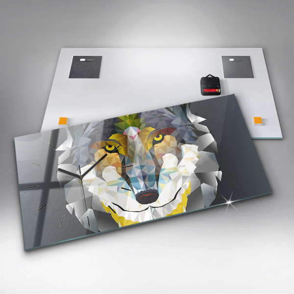 Horizontálne hodiny Vlčia hlava