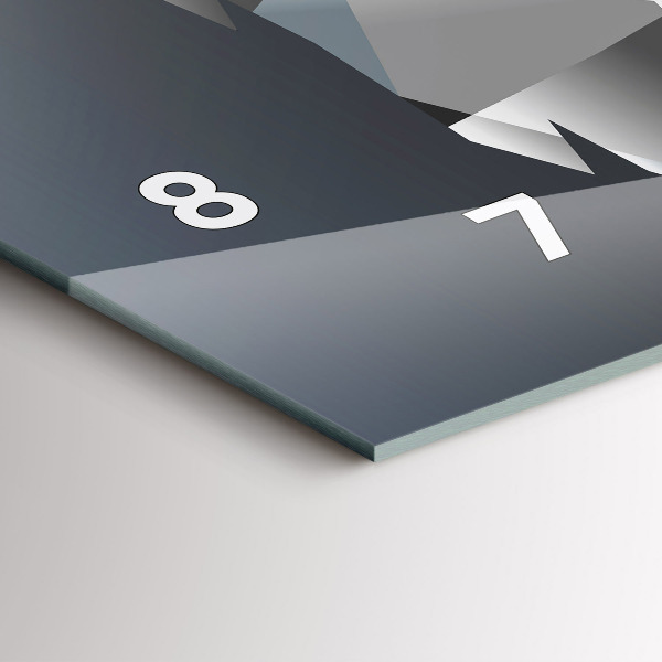 Horizontálne hodiny Vlčia hlava