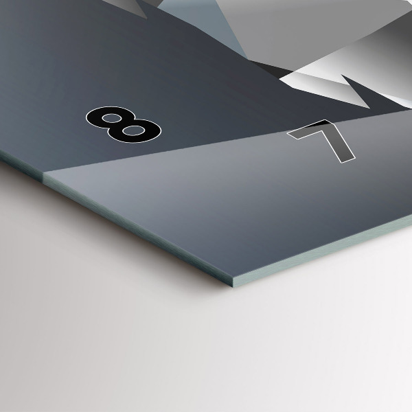 Horizontálne hodiny Vlčia hlava