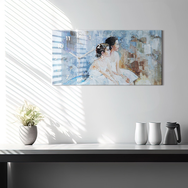 Horizontálne hodiny Mladé baletky