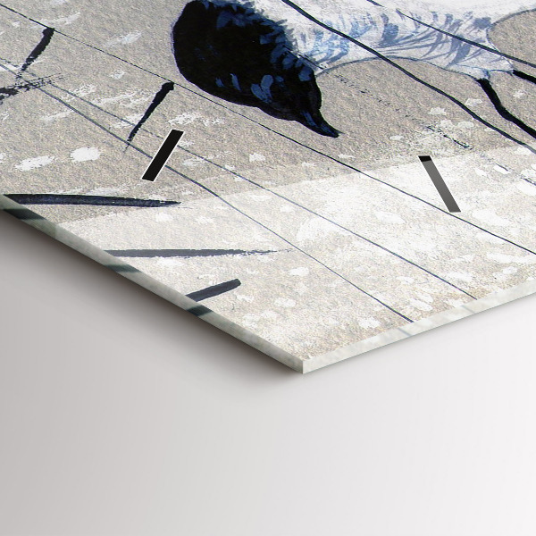 Horizontálne hodiny Žeriavy v rákosí