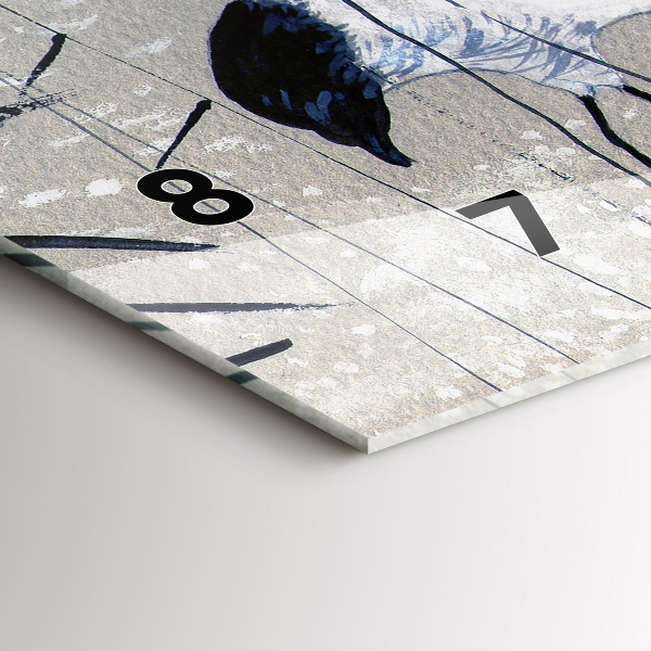 Horizontálne hodiny Žeriavy v rákosí