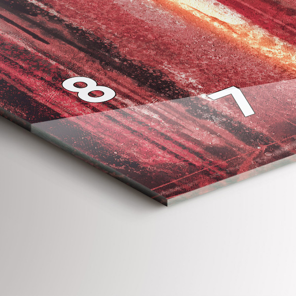 Horizontálne hodiny Mladý pár v láske