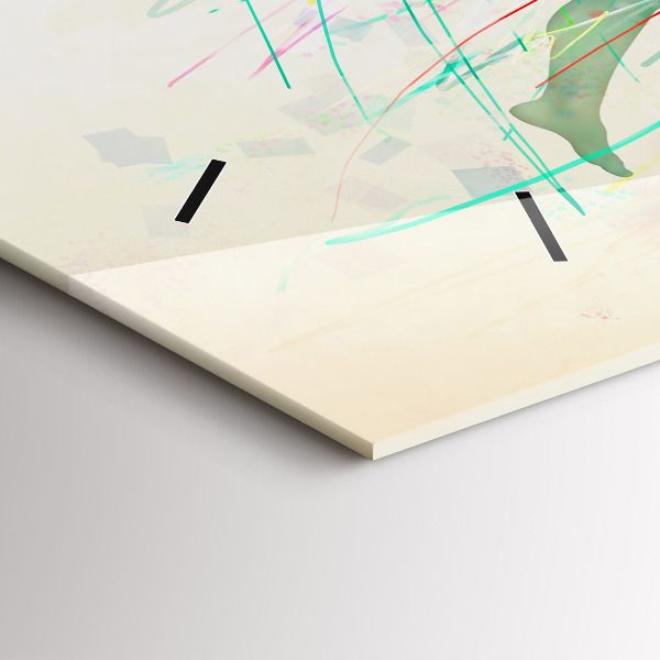 Horizontálne hodiny Pestrofarební ľudia