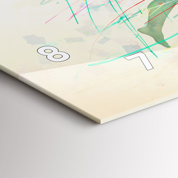 Horizontálne hodiny Pestrofarební ľudia