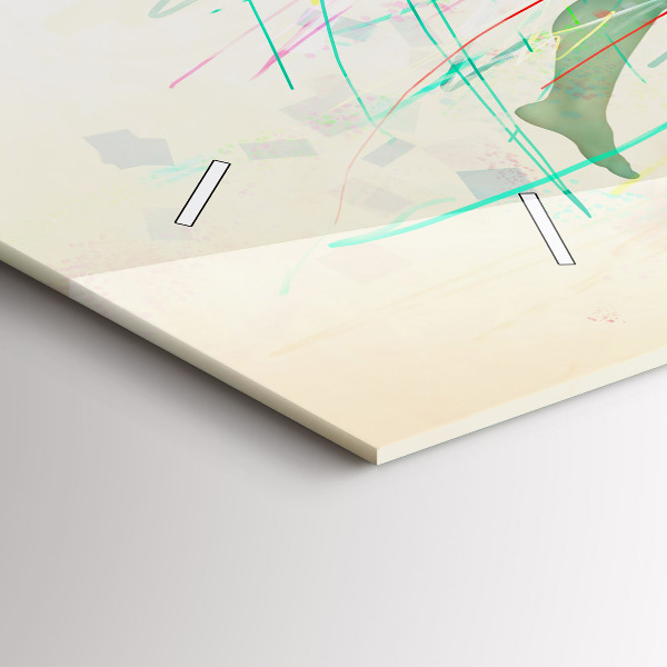 Horizontálne hodiny Pestrofarební ľudia