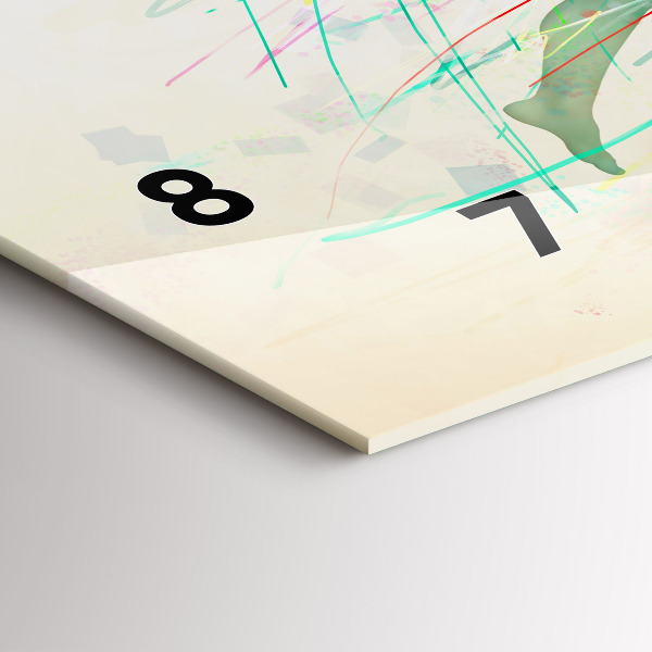 Horizontálne hodiny Pestrofarební ľudia