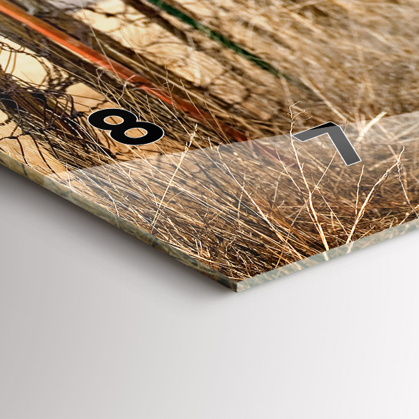 Horizontálne hodiny Staré autá