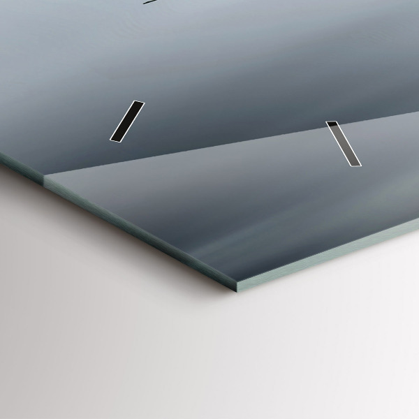 Horizontálne hodiny Vojenské lietadlo za letu