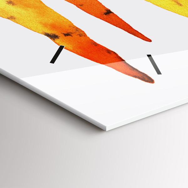 Horizontálne hodiny Mrkva ilustrácie