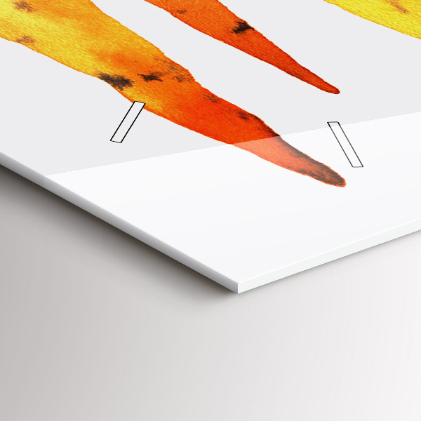 Horizontálne hodiny Mrkva ilustrácie