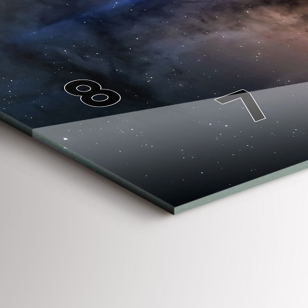 Horizontálne hodiny Astronaut vo vesmíre