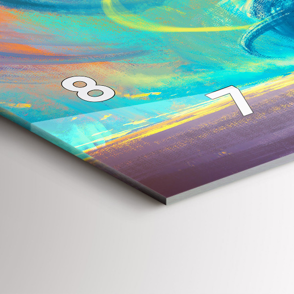 Horizontálne hodiny Dieťa a balóny